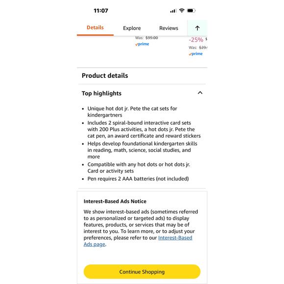 PETE THE CAT-HOT DOTS ACTIVITY SET - Picture 10 of 15